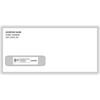 Imprinted ADA Claim Forms Envelopes-500 Pack