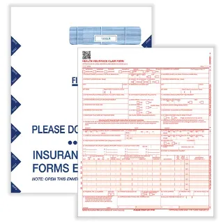 CMS-1500 Forms and Catalog Envelopes Bundle