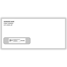 Imprinted ADA Claim Forms Window Envelopes-500 Pack