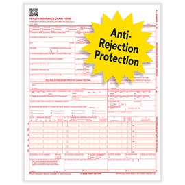 CMS-1500 Laser Forms-Packs of 100 500 2500